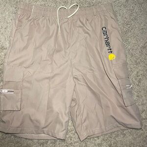 Carhartt Cargo Shorts with Side Pockets and Drawstring Waist Men’s Size Large